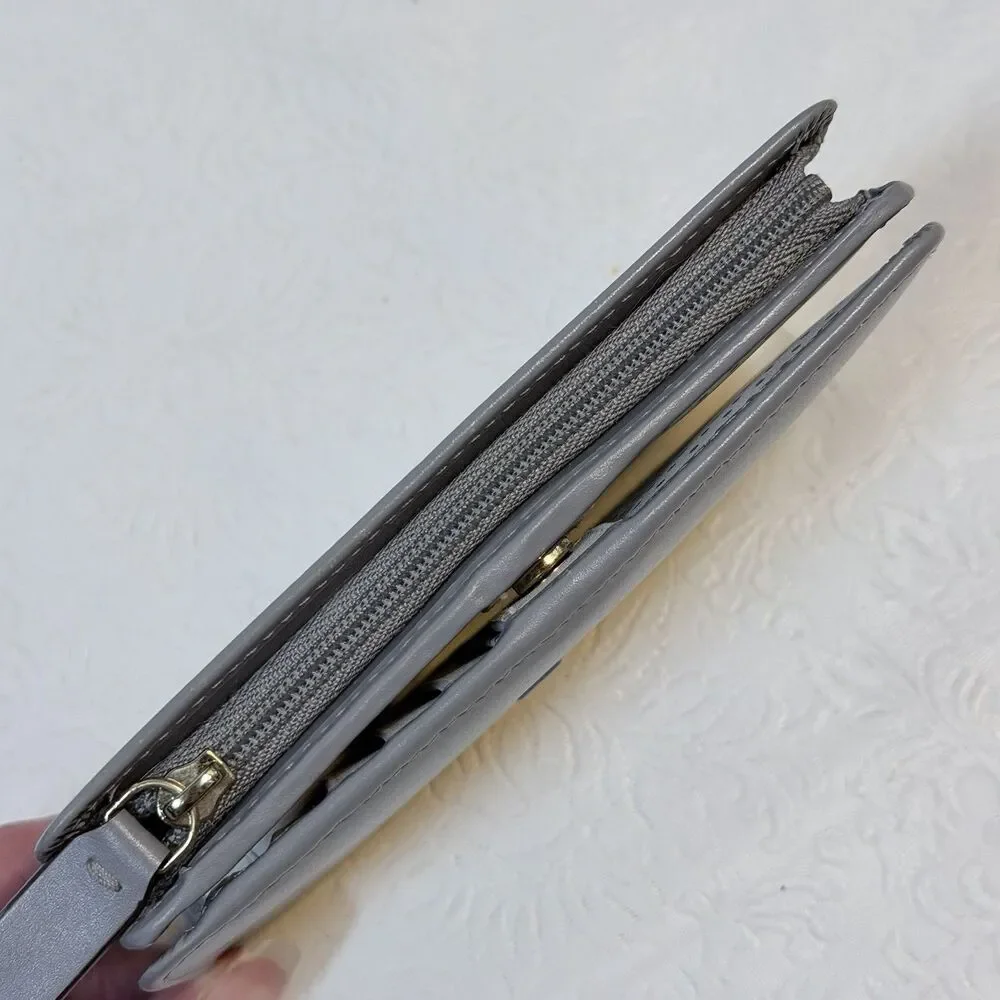 Radley London Heritage Gray Leather Wallet